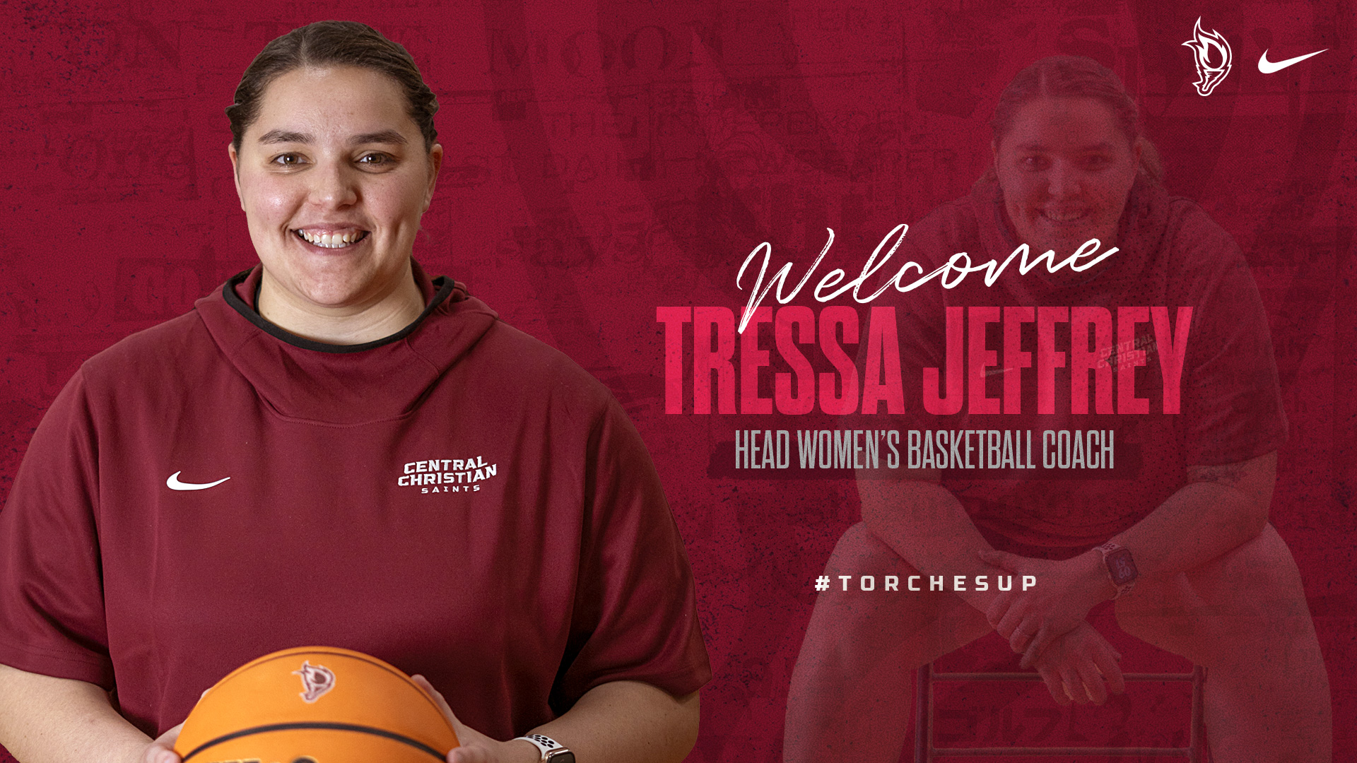 Tressa Jeffrey was announced as Head Women's Basketball Coach at Central Christian College of the Bible on Monday.