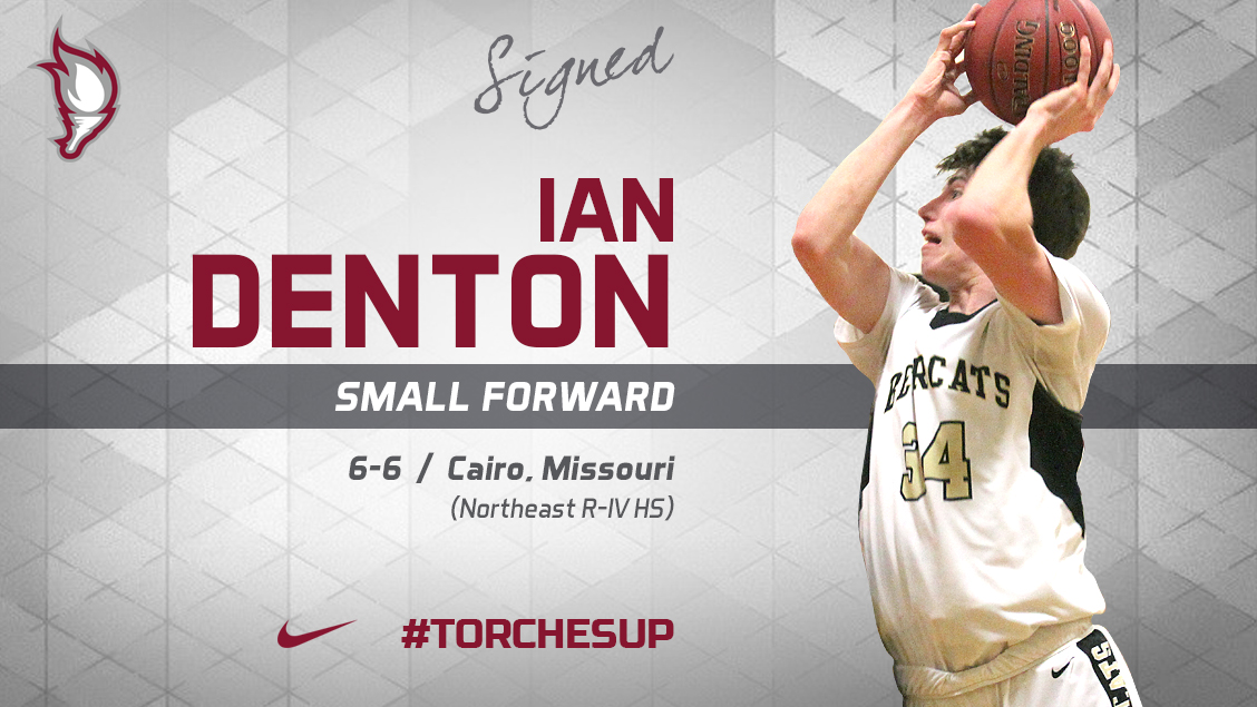 Ian Denton of Cairo, Mo., was announced on Thursdayas the fourth signee of the 2018 recruiting class by head coach Jack Defreitas.