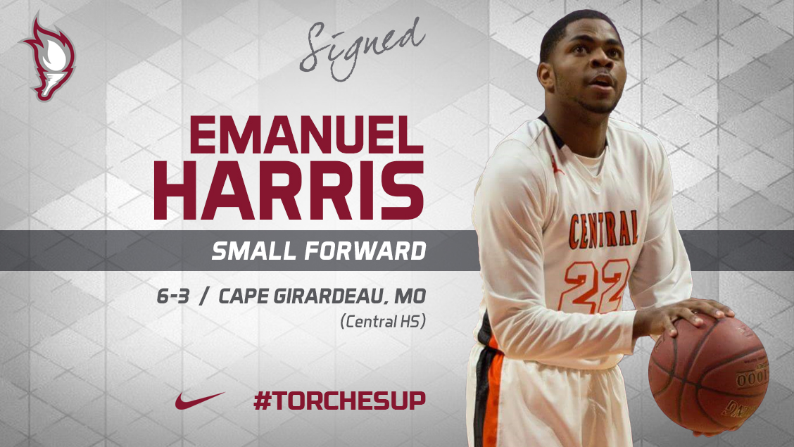 Emanuel Harris of Cape Girardeau, Mo., was announced on Friday as the ninth signee of the 2018 recruiting class by head coach Jack Defreitas.