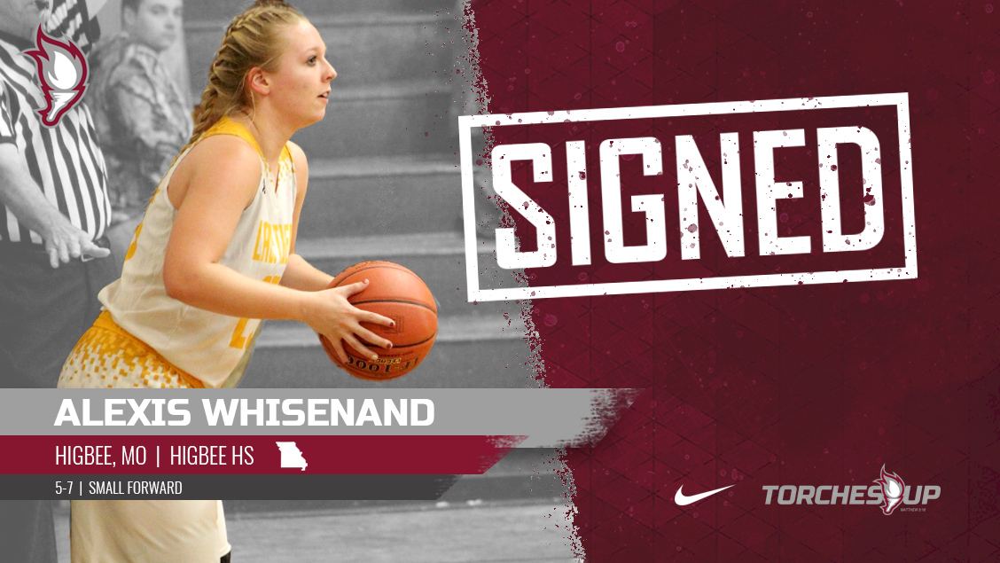Alexis Whisenand of Higbee, Missouri, was announced on Tuesday as the second signee of the 2019 recruiting class by new head coach Meagan Henson.